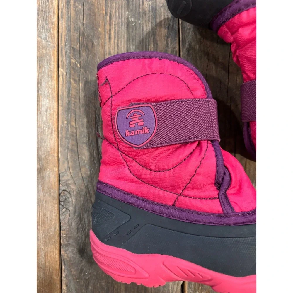 Kamik snowy bug‎ 5 toddler kids youth Snow Boots